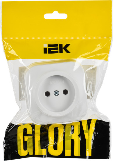 Розетка IEK Glory ERH10-K01M-10