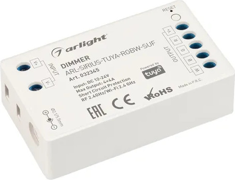 Диммер для светодиодной ленты Arlight ARL-SIRIUS-TUYA-RGBW-SUF / 032345 - фото