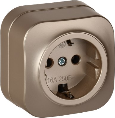 Розетка IEK Glory ERH11-K37M-16 - фото