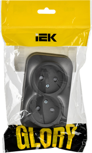 Розетка IEK Glory ERH23-K46M-10