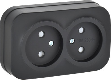 Розетка IEK Glory ERH23-K02M-10 - фото