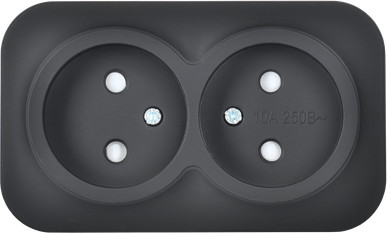 Розетка IEK Glory ERH23-K02M-10