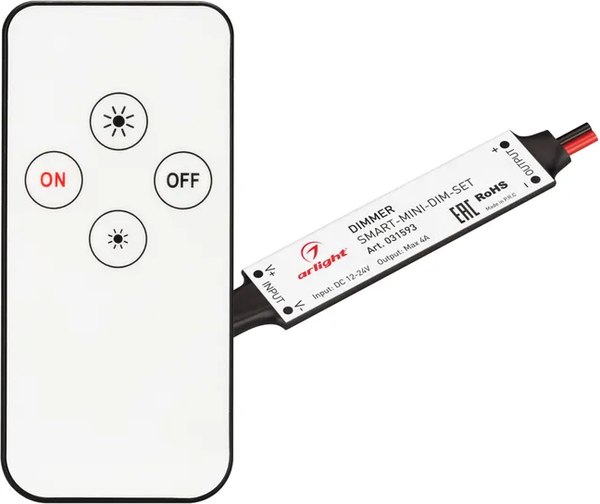 Диммер для светодиодной ленты Arlight SMART-MINI-DIM-SET / 031593 - фото