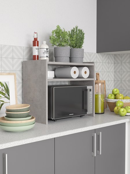 Полка Горизонт Мебель Асти под микроволновку