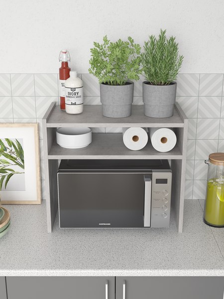 Полка Горизонт Мебель Асти под микроволновку