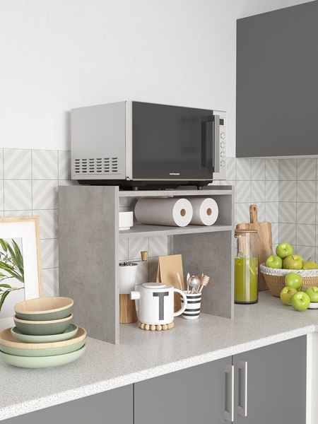 Полка Горизонт Мебель Асти под микроволновку