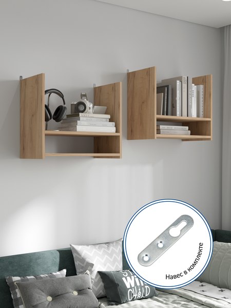 Полка Горизонт Мебель Асти под микроволновку