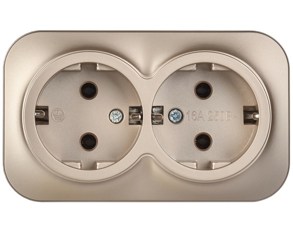 Розетка IEK Glory ERH21-K37M-16