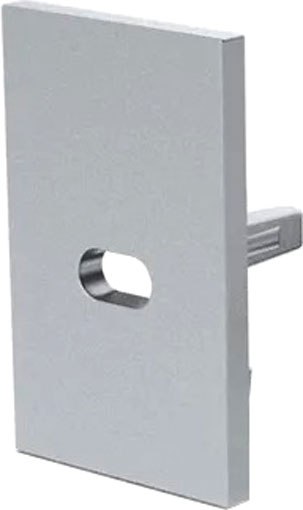 Заглушка для профиля Arlight ALU-SWISS с отверстием / 015385 - фото