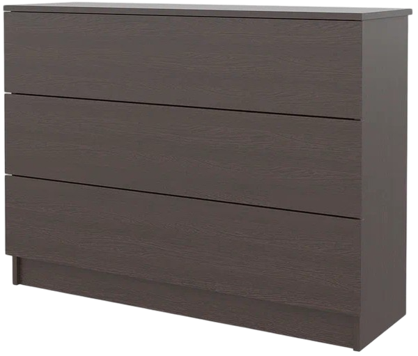 Комод Горизонт Мебель Нео 1050 3 ящика - фото