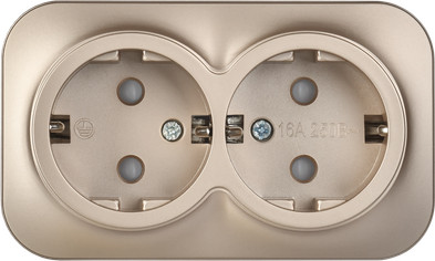 Розетка IEK Glory ERH24-K37M-16