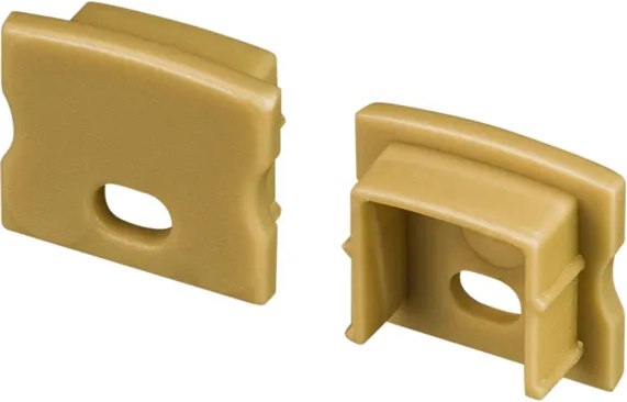Заглушка для профиля Arlight ARH-LINE-1715 с отверстием GOLD / 039995 - фото