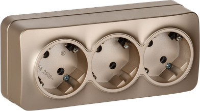 Розетка IEK Glory ERH31-K37M-16 - фото