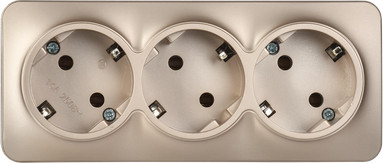 Розетка IEK Glory ERH31-K37M-16