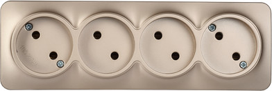 Розетка IEK Glory ERH40-K37M-10