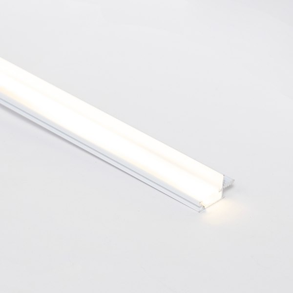 Профиль для светодиодной ленты AKS Capella-3218W врезной с экраном