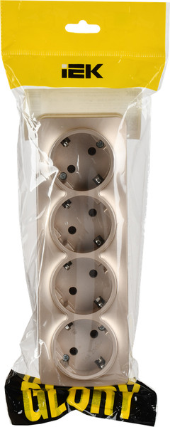 Розетка IEK Glory ERH41-K37M-16