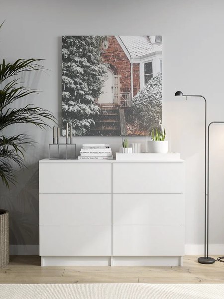 Комод Горизонт Мебель Нео 1050 6 ящиков