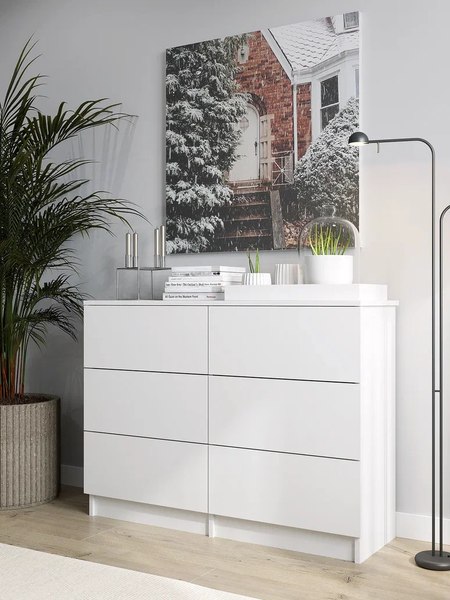 Комод Горизонт Мебель Нео 1050 6 ящиков