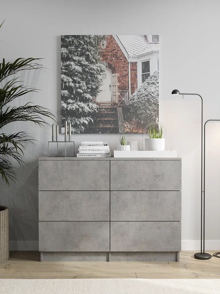 Комод Горизонт Мебель Нео 1050 6 ящиков