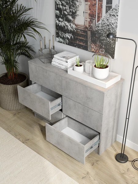 Комод Горизонт Мебель Нео 1050 6 ящиков