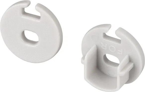 Заглушка для профиля Arlight ARH-ROUND-D16 с отверстием / 039223 - фото