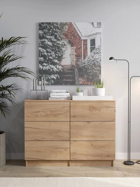 Комод Горизонт Мебель Нео 1050 6 ящиков