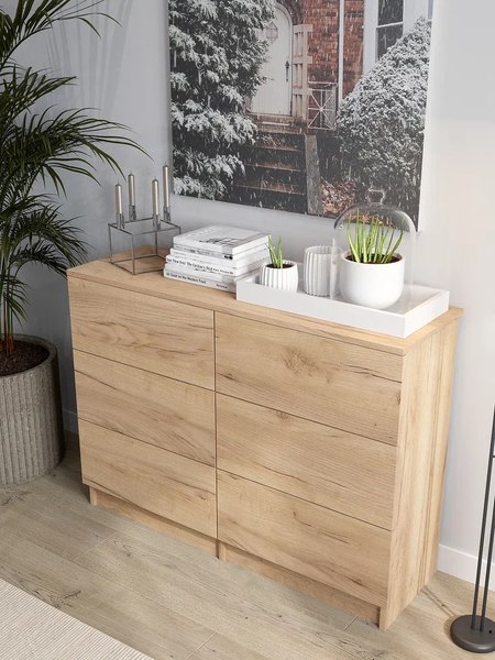 Комод Горизонт Мебель Нео 1050 6 ящиков