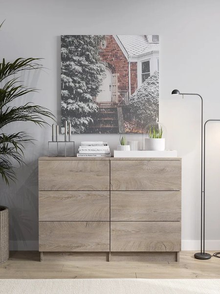 Комод Горизонт Мебель Нео 1050 6 ящиков