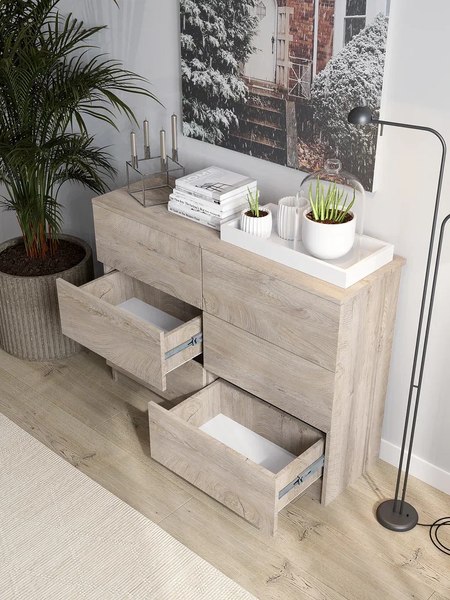 Комод Горизонт Мебель Нео 1050 6 ящиков