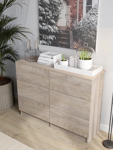 Комод Горизонт Мебель Нео 1050 6 ящиков