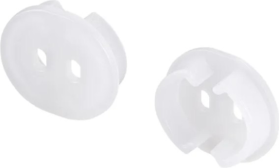 Заглушка для профиля Arlight ARH-ROUND-D20-DUAL с отверстием / 039301 - фото