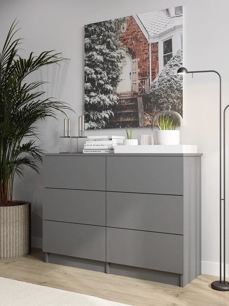 Комод Горизонт Мебель Нео 1050 6 ящиков