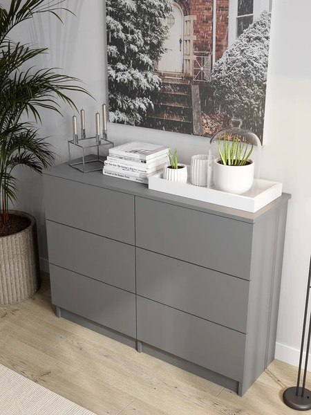 Комод Горизонт Мебель Нео 1050 6 ящиков