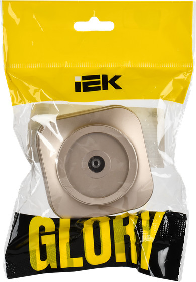 Розетка IEK Glory EAH10-K37M