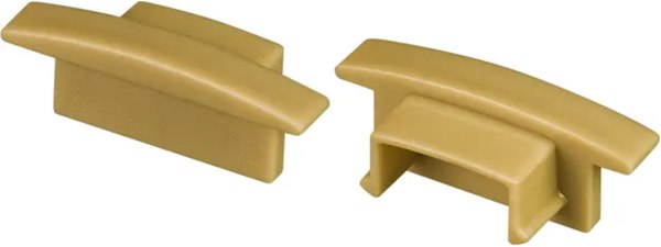 Заглушка для профиля Arlight ARL-LINE-2308-F GOLD глухая / 040001 - фото