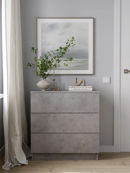 Комод Горизонт Мебель Нео 760 3 ящика