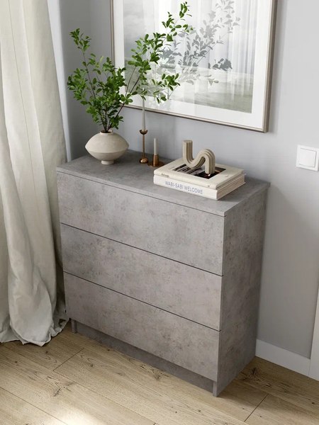 Комод Горизонт Мебель Нео 760 3 ящика