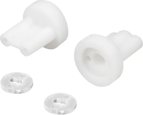 Заглушка для профиля Arlight ARL-MonLIGHT-ROUND-13-S-CAP-SET-WH / 044964 - фото