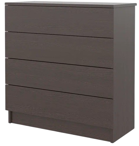 Комод Горизонт Мебель Нео 760 4 ящика - фото