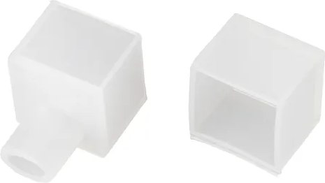 Заглушка для профиля Arlight ARL-MOONLIGHT-1515-3D-CAP-SET-WH / 029422 - фото