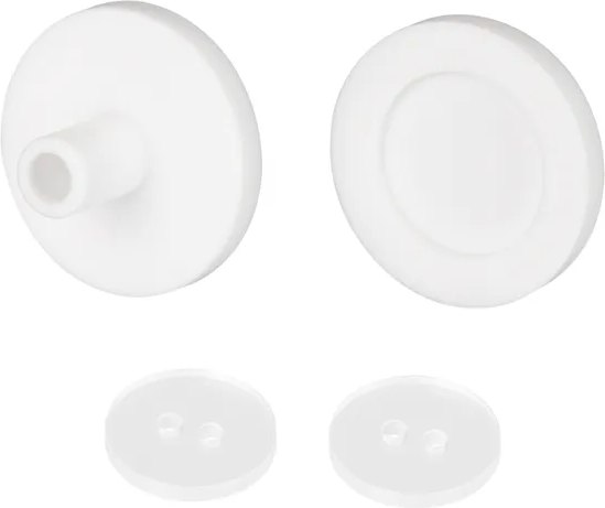 Заглушка для профиля Arlight ARL-MOONLIGHT-ROUND-25-CAP-SET-WH / 036064 - фото