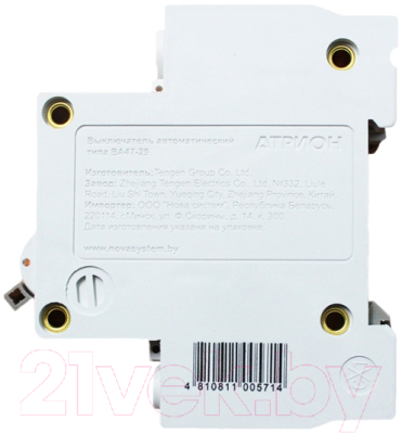 Выключатель автоматический Атрион VA4729-1-25C