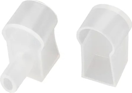 Заглушка для профиля Arlight ARL-MOONLIGHT-2412-CAP-SET-WH / 029423 - фото