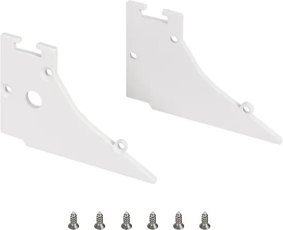 Заглушка для профиля Arlight FANTOM-W45-BEVEL WHITE / 039954 - фото