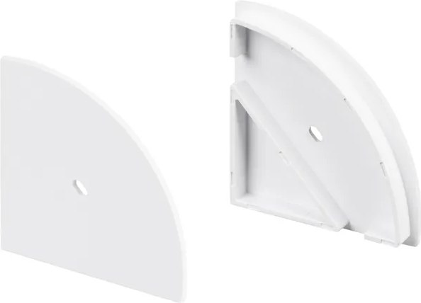 Заглушка для профиля Arlight KANT-H55 ROUND с отверстием / 044615 - фото