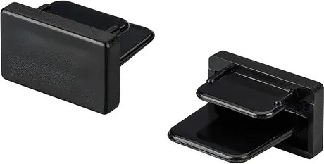 Заглушка для профиля Arlight LGD-2TR-CAP-BK (C) / 022781 - фото