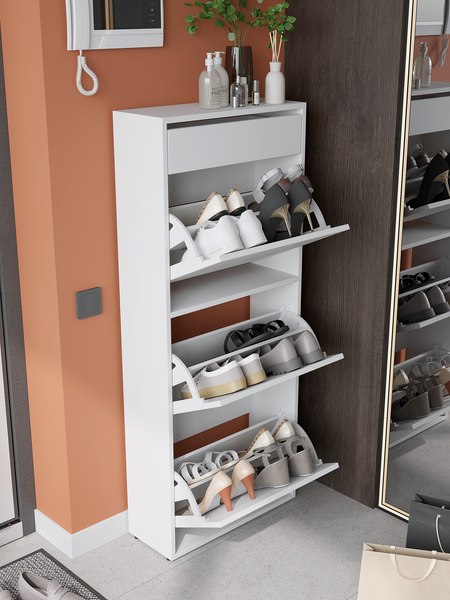 Тумба для обуви Горизонт Мебель Трио с ящиком