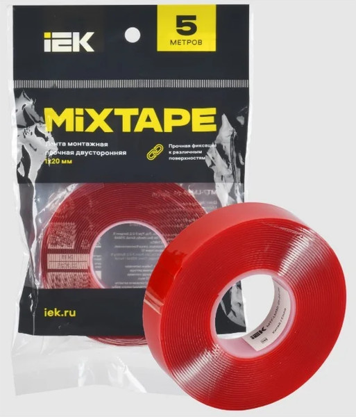 Лента монтажная IEK MT7-LM30-01-20-05