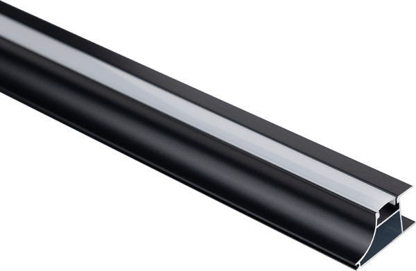 Профиль для светодиодной ленты AKS Avior накладной с экраном - фото